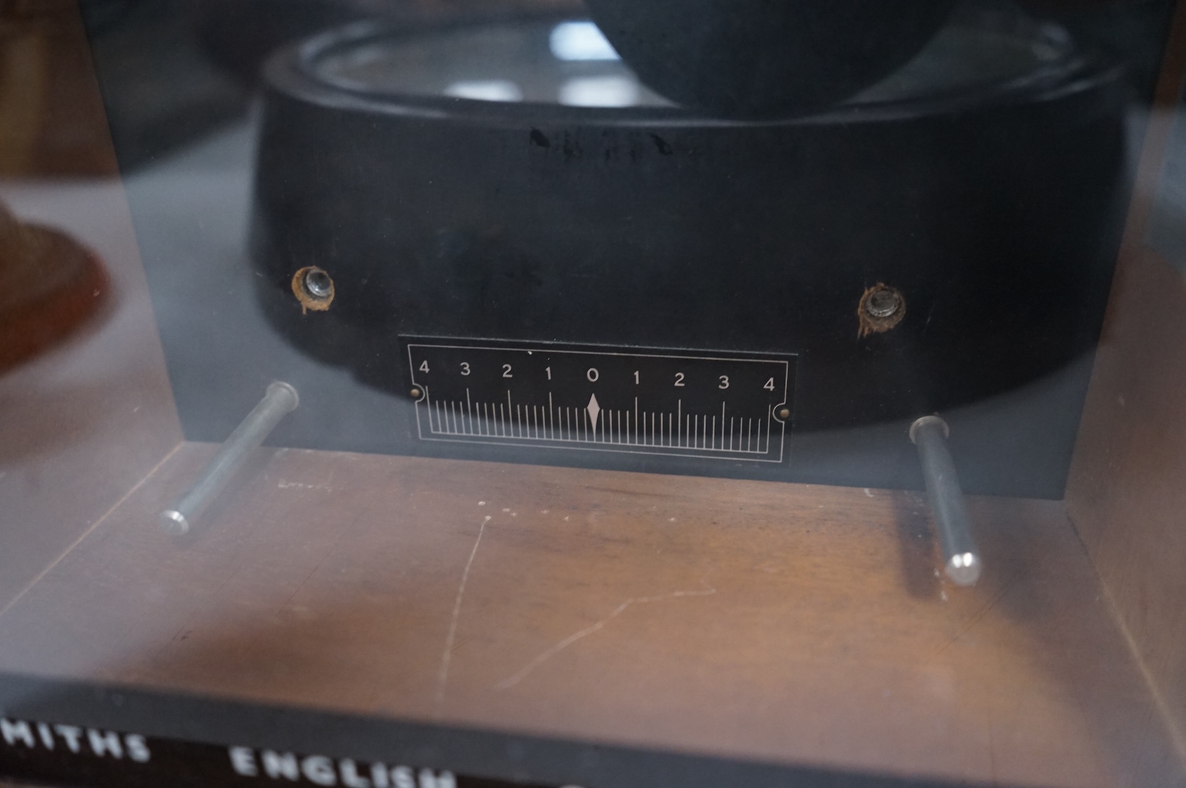 A Smiths Symchrome master clock, 41cm high